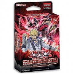 YU GI OH! STRUCTURE DECK IL RE CREMISI PRIMA EDIZIONE ITA