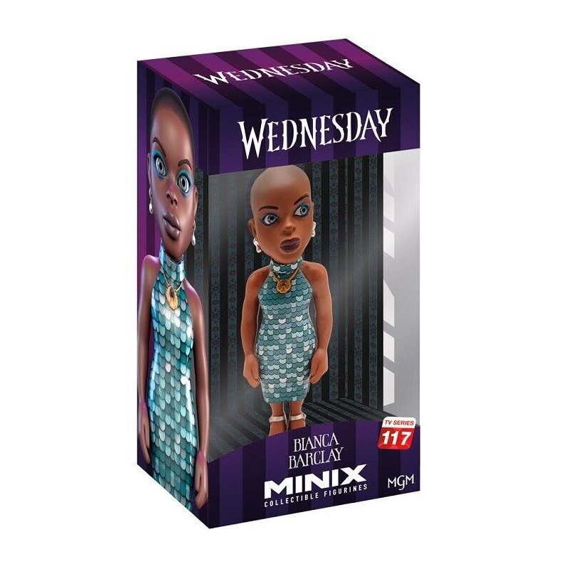 WEDNESDAY ADSAMS BIANCA BARCLAY MINIX COLLECTIBLE FIGURES TV SERIES 117 MGM