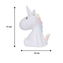 UNICORNO SALVADANAIO MONEY BANK 17CM