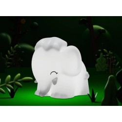 LAMPADA ELEFANTE LED LIGHT MULTICOLOR 9CM