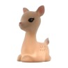 LAMPADA LED LIGHT MULTICOLOR BABY DEER  RICARICABILE + CAVO USB INCLUSO 20 CM