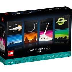 LEGO 21340 IDEAS STORIE DELL'ERA SPAZIALE