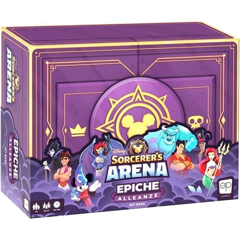 DISNEY SORCERER'S ARENA EPICHE ALLEANZE GIOCO DA TAVOLO IN ITALIANO