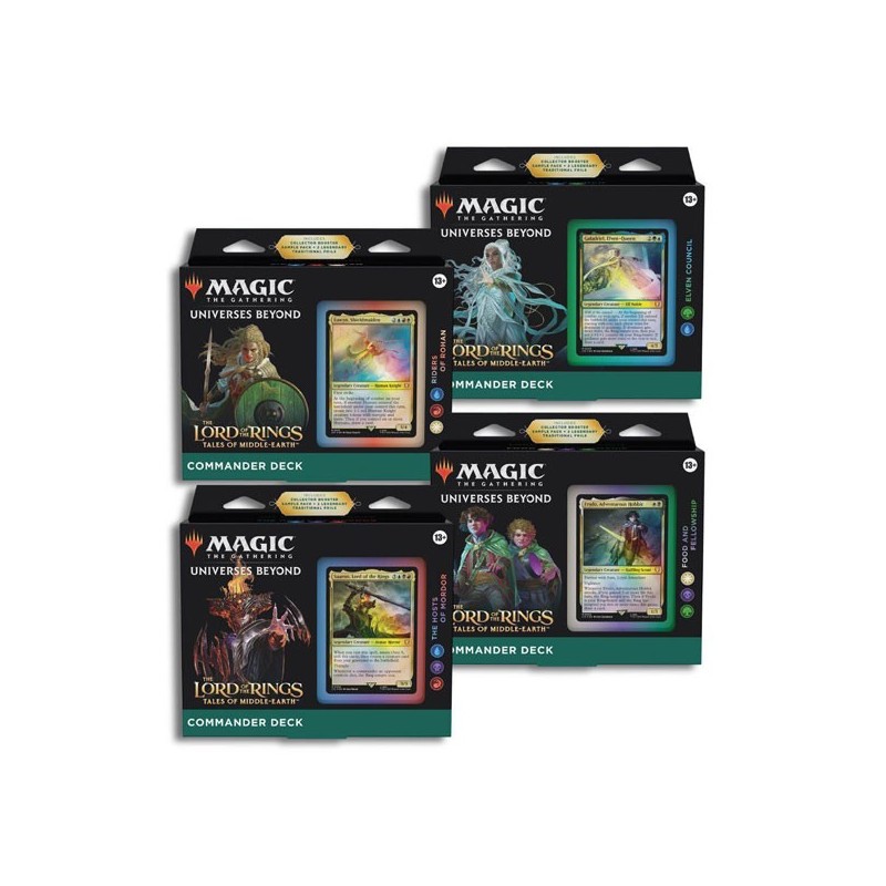 MAGIC The Lord of the Rings Tales of Middle earth Bundle COMMANDER X 4 (ENG)
