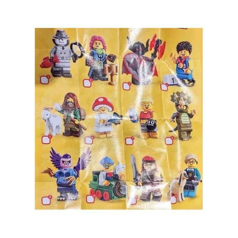 LEGO® Minifigures Série 25 71045, Minifigures