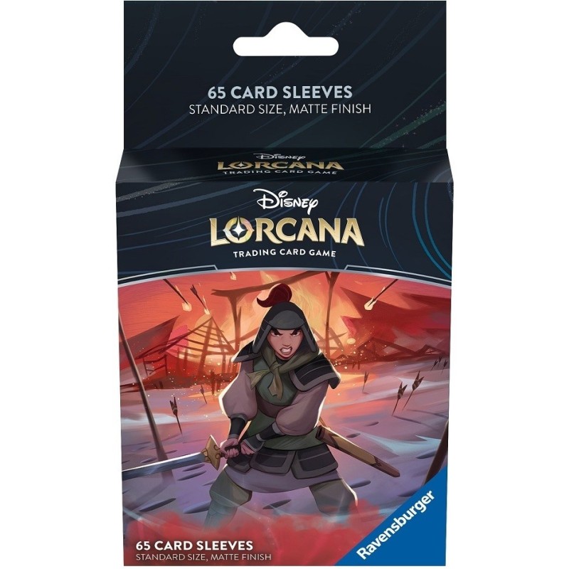 LORCANA - 65 BUSTE PROTETTIVE MULAN - PACK ART B - SET 2