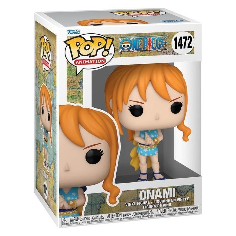 FUNKO POP 1472 ONAMI (WANO) ONE PIECE VINYL FIGURE9CM