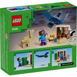 LEGO 21251 MINECRAFT SPEDIZIONE DI STEVE NEL DESERTO GENNAIO 2024