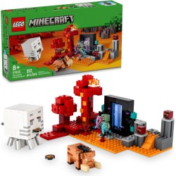 LEGO 21255 MINECRAFT AGGUATO NEL PORTALE DEL NETHER GENNAIO 2024