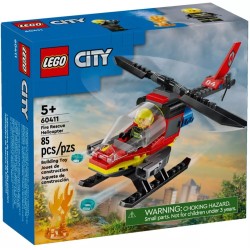 LEGO 60411 CITY ELICOTTERO DEI POMPIERI GENNAIO 2024