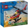 LEGO 60411 CITY ELICOTTERO DEI POMPIERI GENNAIO 2024