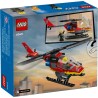 LEGO 60411 CITY ELICOTTERO DEI POMPIERI GENNAIO 2024