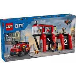 LEGO 60414 CITY CASERMA DEI POMPIERI E AUTOPOMPA GENNAIO 2024-2025