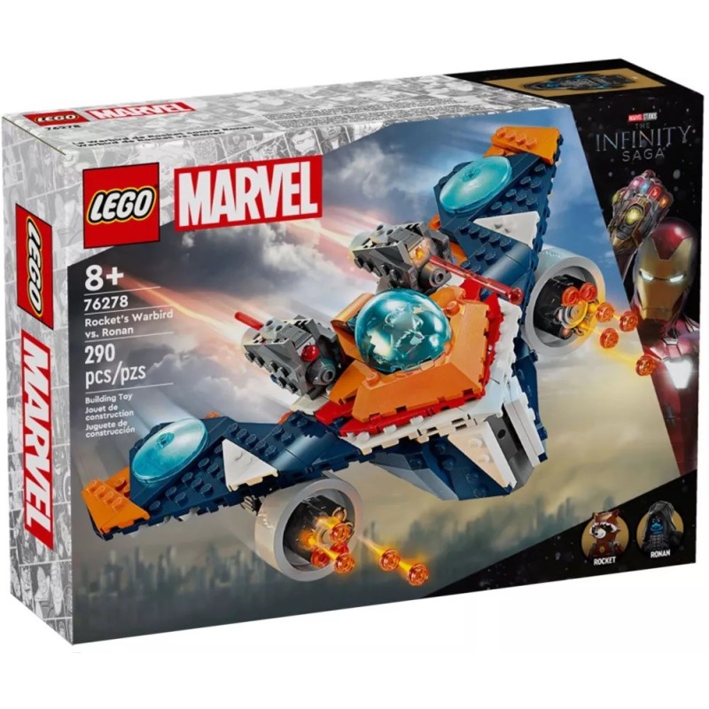 LEGO 76278 Warbird di Rocket vs. Ronan MARVEL SUPER HEROES GENNAIO 2024