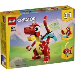 LEGO 31145 CREATOR DRAGO ROSSO GENNAIO 2024