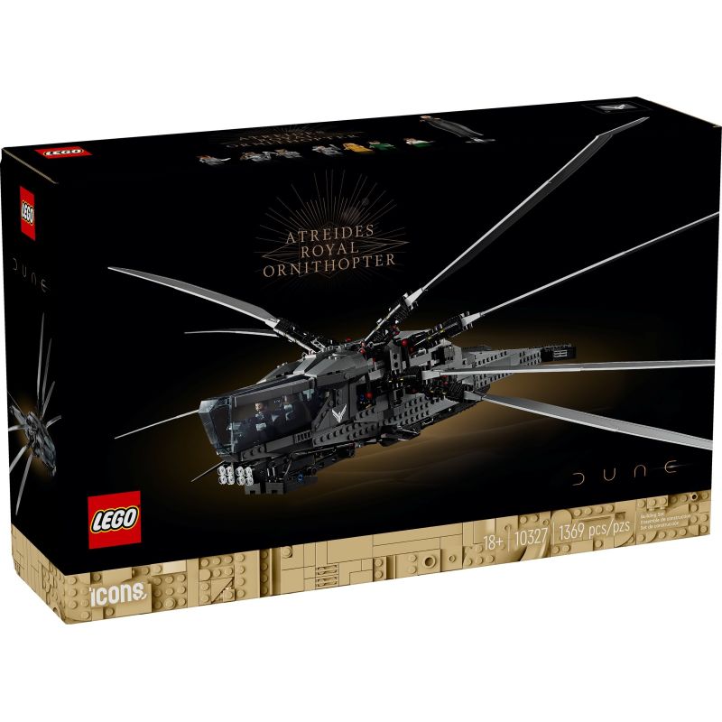 LEGO 10327 ICONS DUNE ATREIDIES OMINOTTERO REALE 2024