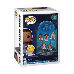 FUNKO POP 1390 ASHA WITH STAR WISH DISNEY POPO & BUDDY VINYL FIGURE 9CM