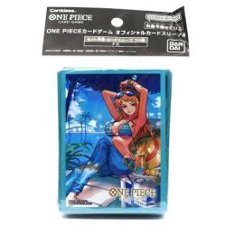 ONE PIECE CARD GAME 70 OFFICIAL CARD SLEEVE 4 NAMI 67X92