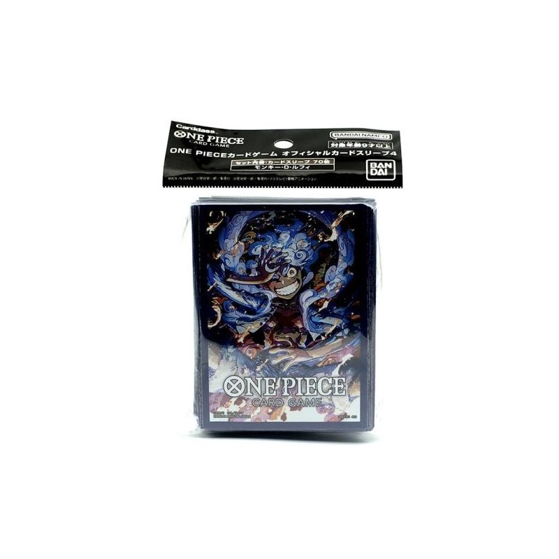 ONE PIECE CARD GAME 70 OFFICIAL CARD SLEEVE 4 RUFY 67X92