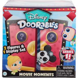 Disney Doorables Movie Moments Frozen Anna Elsa Figures Set Series 1