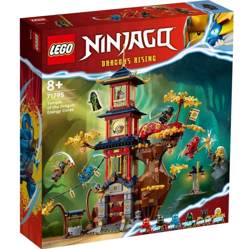 LEGO 71795 NINJAGO NUCLEI DI ENERGIA AL TEMPIO DEL DRAGONE 2024