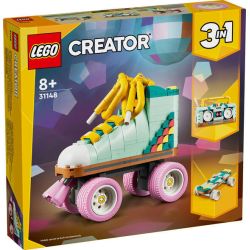 LEGO 31148 CREATOR PATTINI A ROTELLE RETRÒ GENNAIO 2024-2025