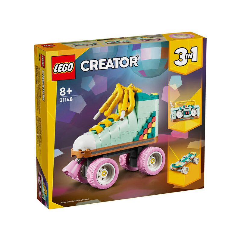 LEGO 31148 CREATOR PATTINI A ROTELLE RETRÒ GENNAIO 2024-2025