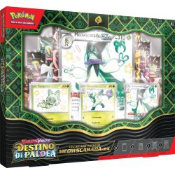 POKEMON DESTINO DI PALDEA COLLEZIONE PREMIUM MEOWSCARADA