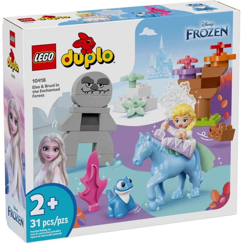 LEGO 10418 DUPLO  ELSA E BRUNI NELLA FORESTA INCANTATA MARZO 2024-2025