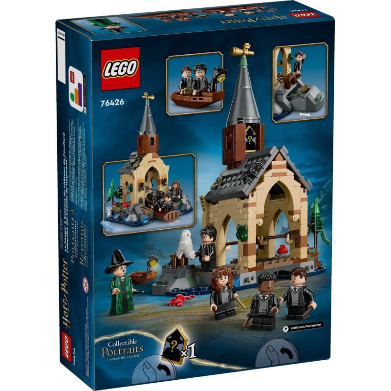 LEGO 76426 HARRY POTTER LA RIMESSA PER LE BARCHE DEL CASTELLO DI