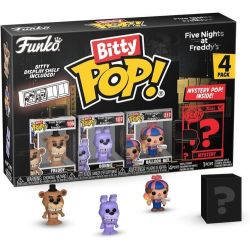 FUNKO BITTY POP FREDDIE FIVE NIGHTS AT FREDDIE'S  VINYL FIGURE 4 PEZZI 73046