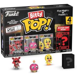 FUNKO BITTY POP FOXY FIVE NIGHTS AT FREDDIE'S  VINYL FIGURE 4 PEZZI 73045