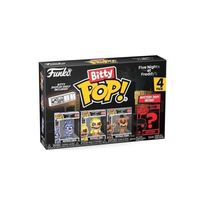 FUNKO BITTY POP BONNIE FIVE NIGHTS AT FREDDIE'S  VINYL FIGURE 4 PEZZI 73047