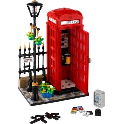 LEGO 21347 RED LONDON TELEPHONE BOX IDEAS