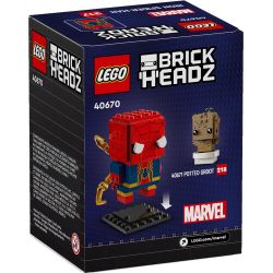LEGO 40670 IRON SPIDER-MAN BRICKHEADZ MARVEL SUPER HEROES