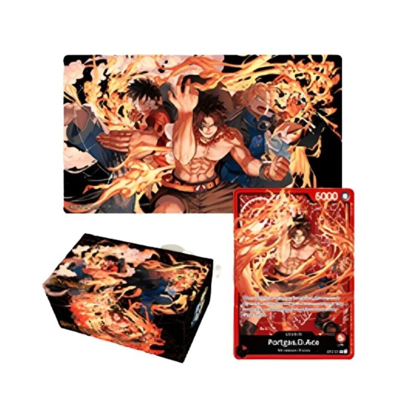 ONE PIECE CARD GAME - SPECIAL GOODS SET - ACE/SABO/LUFFY - ENG