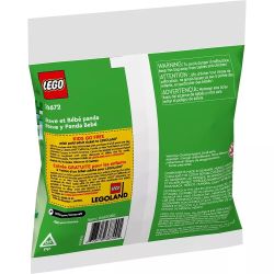 LEGO 30672 MINECRAFT STEVE E BABY PANDA POLYBAG