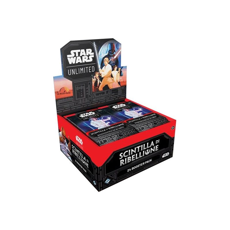 Star Wars: Unlimited - Scintilla di Ribellione - Display da 24 Buste (ITA)