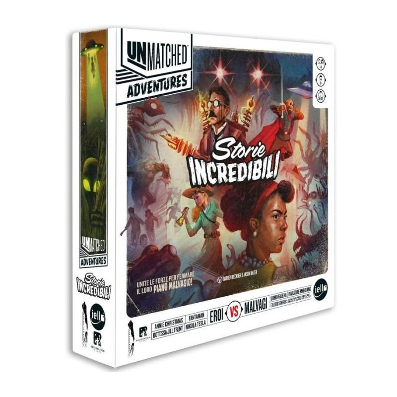 UNMATCHED ADVENTURES: STORIE INCREDIBILI GIOCO DA TAVOLO IN ITALIANO ASMODEE