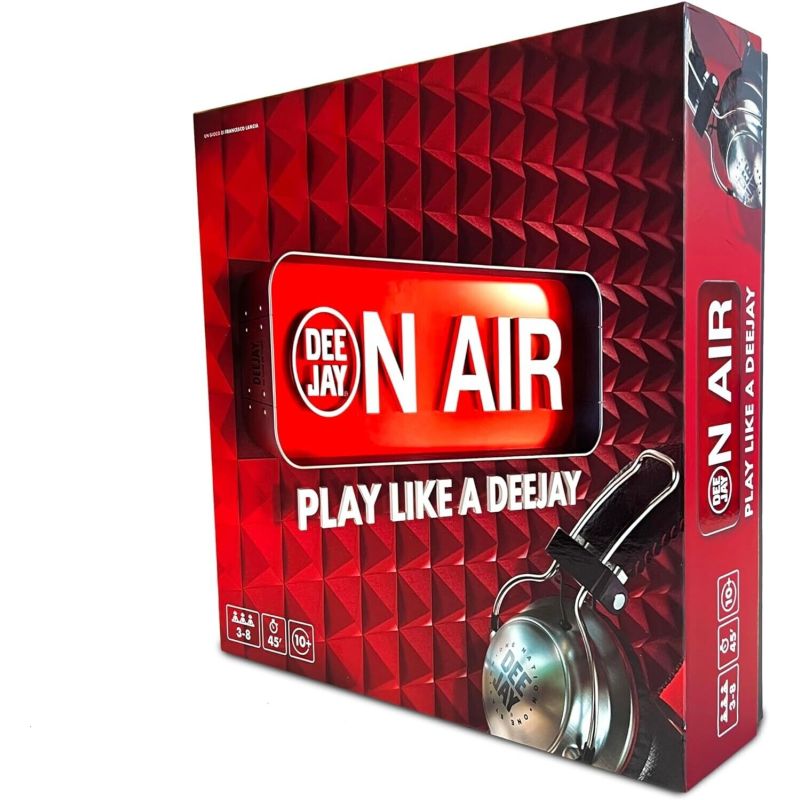 ON AIR - PLAY LIKE A DEEJAY GIOCO DA TAVOLO IN ITALIANO ASMODEE