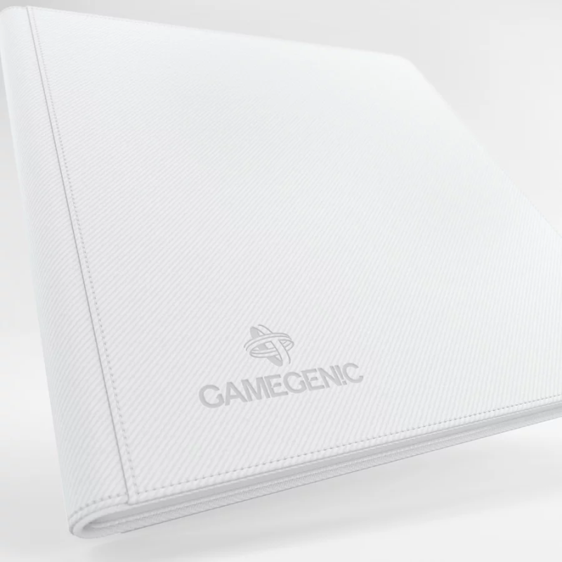 GAMEGENIC ZIP-UP 24 POCKET ALBUM WHITE 20 PAGINE 480 CARTE GGS31025ML GAMEGENIC