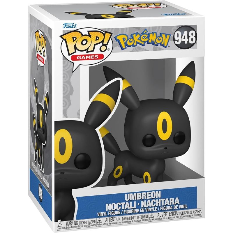 FUNKO POP 948 UMBREON (EMEA) POKEMON VINYL FIGURE 9 CM