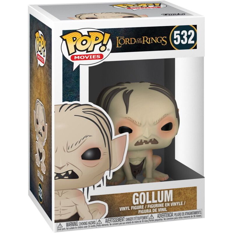 FUNKO POP 532 GOLLUM THE LORD OF THE RINGS VINYL FIGURE 9CM - REGULAR