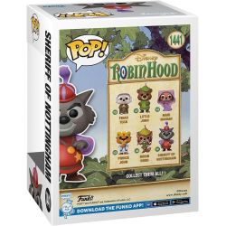 FUNKO POP 1441 SHERIFF OF NOTTINGHAM DISNEY: ROBIN HOOD VINYL FIGURE 9 CM