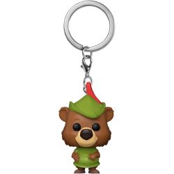 FUNKO LITTLE JOHN DISNEY: ROBIN HOOD KEYCHAIN PORTACHIAVI 4CM