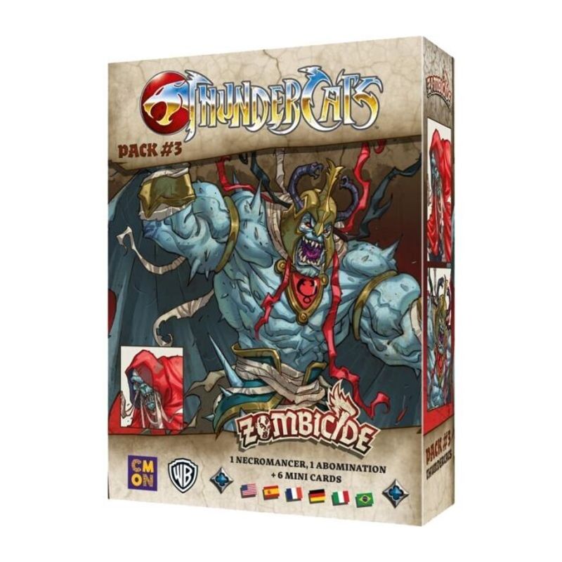 ZOMBICIDE THUNDERCATS Pack 3 - Gioco da Tavolo Espansione IN ITALIANO ASMODEE