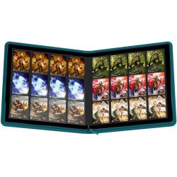 ULTIMATE GUARD ALBUM 24-POCKET XENOSKIN PETROL BLUE 24 TASCHE 20 FOGLI 480 CARTE