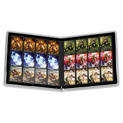ULTIMATE GUARD ALBUM 24-POCKET XENOSKIN WHITE 24 TASCHE E 20 FOGLI PER 480 CARTE