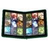 ULTIMATE GUARD ALBUM 18-POCKET XENOSKIN GREEN 18 TASCHE E 20 FOGLI PER 360 CARTE