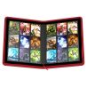 ULTIMATE GUARD ALBUM 18-POCKET XENOSKIN RED ROSSO 18 TASCHE 20 FOGLI 360 CARTE